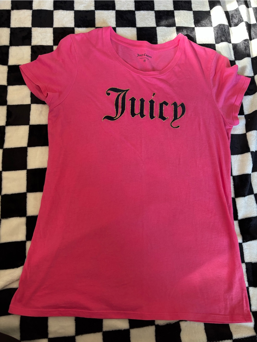 Ladies medium juicy tshirt pink